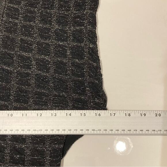 Vintage VERSUS GIANNI VERSACE Dress 28/42~M Black Gold-Metallic 90s Gown Runway - Picture 10 of 11